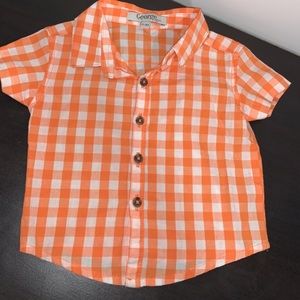 (0-3 months)Plaid Shirt ($8)
